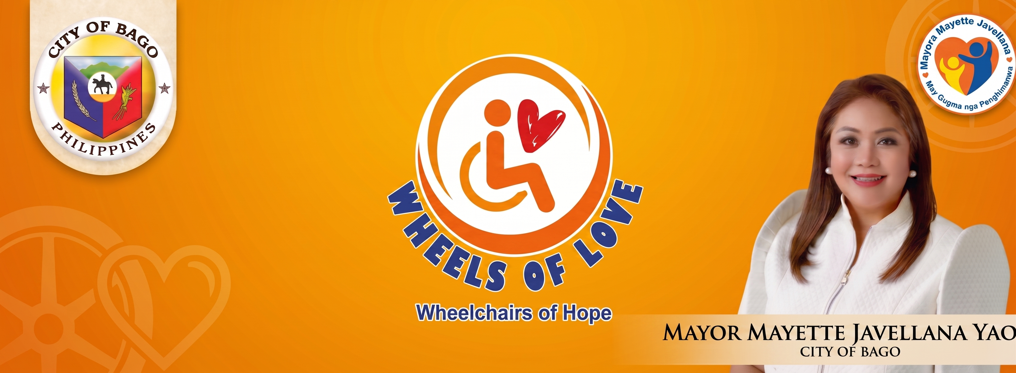 Wheels of Love Bago City — Mayor Marina Mayette Javellana Yao